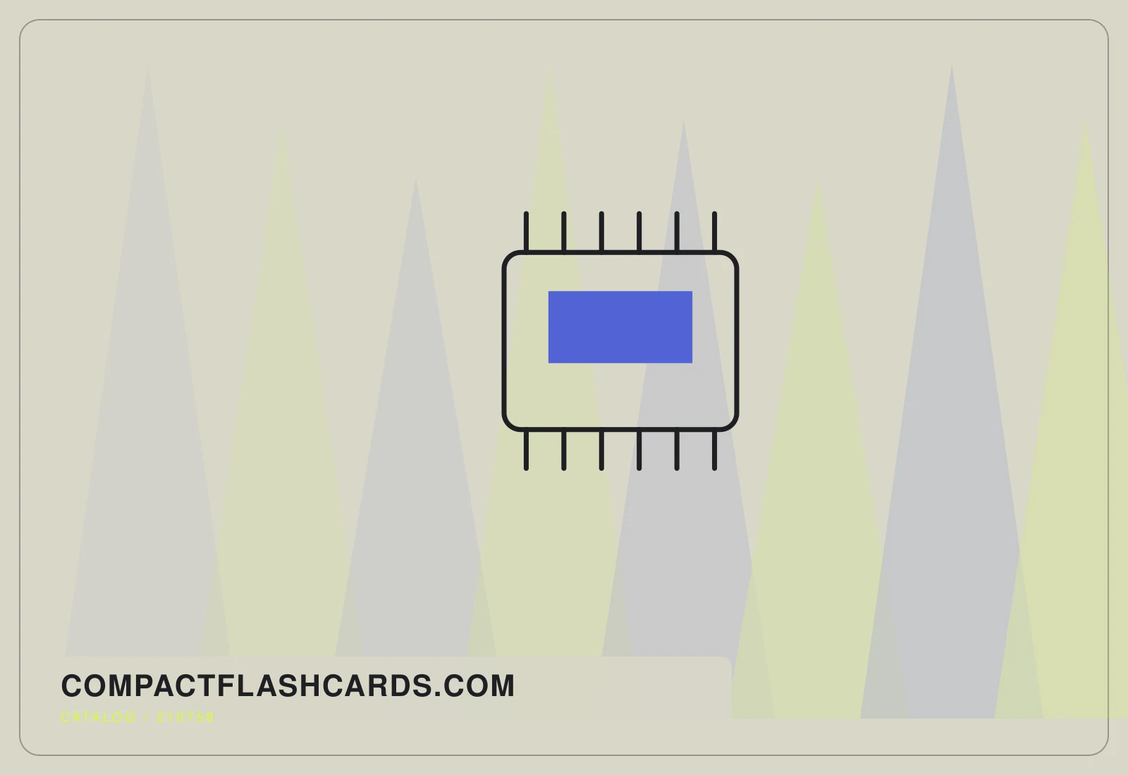 Abstract editorial artwork created for compactflashcards.com